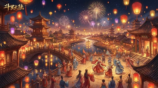 海角视频节日视频：灯火阑珊